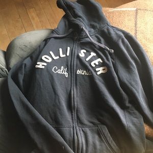✨3/$30✨ Zip-Up Hollister Sweater